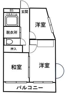The Court 相模大野【2階】の間取り