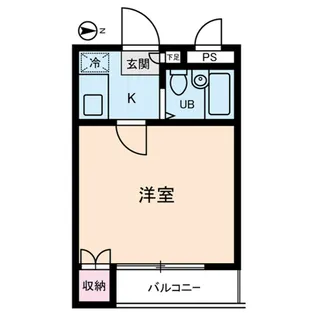 シャインハイム草加新田I【2階】の間取り