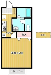セジュール春日【2階】の間取り