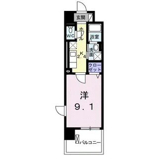 D Forum古正寺【5階】の間取り