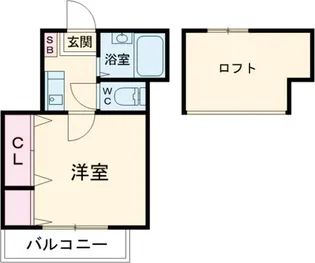 アウルフォレスト【2階】の間取り