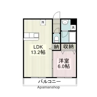 アルベージュ【1階】の間取り