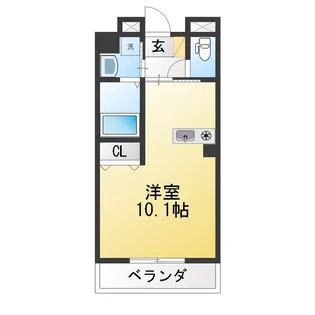 クレール新松戸I【2階】の間取り