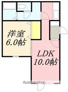 ベストヒルズIII【2階】の間取り