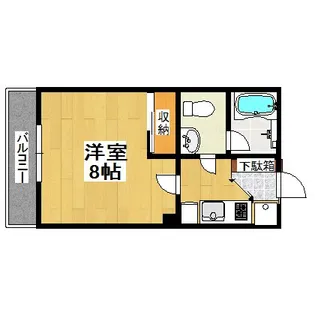 リラッサ【2階】の間取り