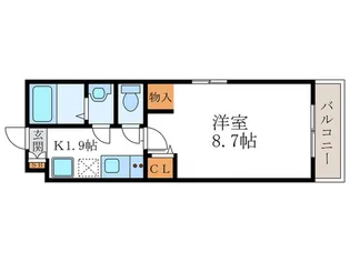 NEXT LIFE 太秦天神川II【2階】の間取り