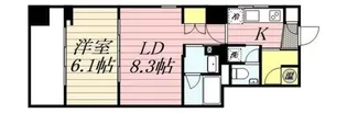 HF八丁堀レジデンスII【8階】の間取り