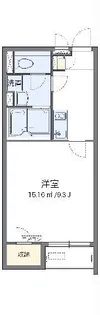 クレイノパーシモン寿【1階】の間取り