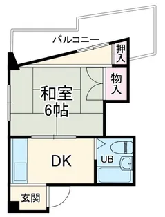 八田さかえビル【4階】の間取り
