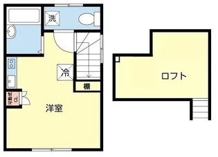 インベスト四谷【2階】の間取り