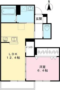 中仙道iori III【1階】の間取り