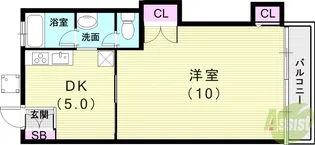 サニーヴィラ【3階】の間取り