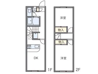 レオパレス教興寺の間取り