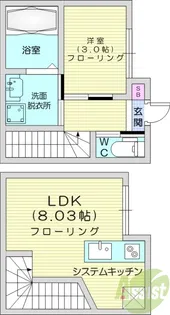 イニシアティブ原ノ町の間取り