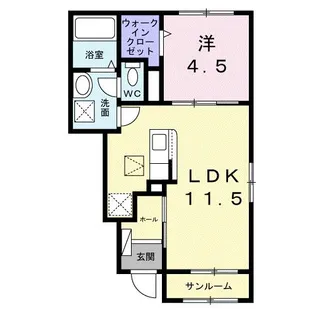 ディオース須走II【1階】の間取り