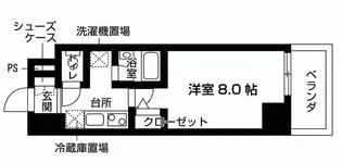 大須レジデンス【6階】の間取り