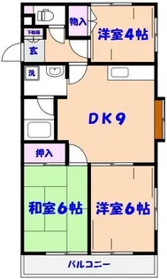 パレドール和弘No.1【2階】の間取り