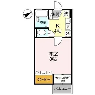 トマトクラブ【1階】の間取り