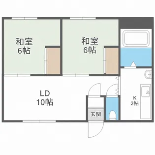 レジデンス39【1階】の間取り