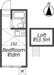 AP449 ハウスロイヤル【1階】の間取り