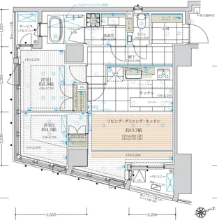 ルーツ代官山【3階】の間取り