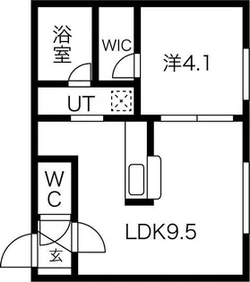 Lumiere Kikusui【2階】の間取り