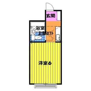 マンション杉坂【1階】の間取り