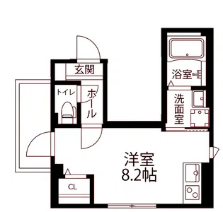 不二セーヌ【5階】の間取り
