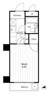 グレイス三鷹【3階】の間取り