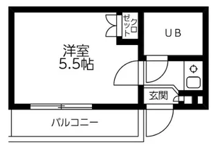 ネオス36【1階】の間取り