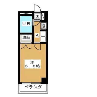 1Kの間取り画像