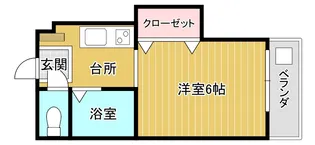 スタジオM【3階】の間取り