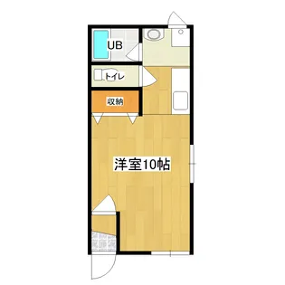 トシコート八軒【2階】の間取り