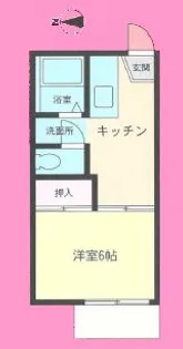 リバレット厚木【1階】の間取り