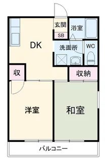 ベルハイムII【2階】の間取り