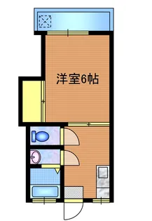 ハイツ栄連【2階】の間取り
