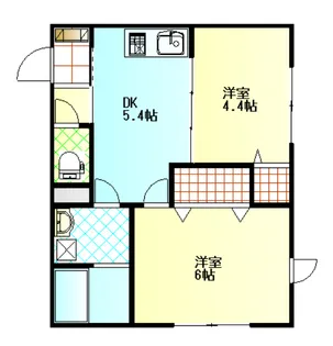ピュアフラワー【1階】の間取り