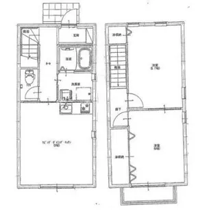 静岡県浜松市中央区半田山5【一戸建】の間取り
