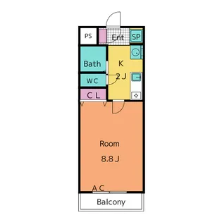マノワール大平5【3階】の間取り