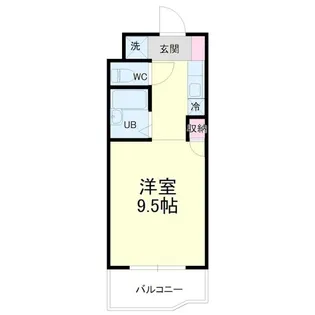 アップル第3マンション【2階】の間取り
