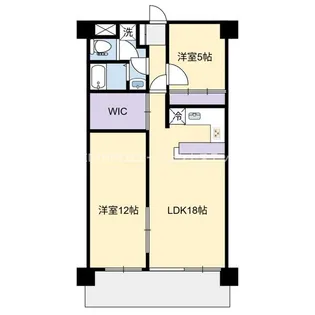 TIPマンション【5階】の間取り