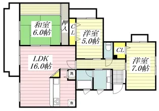 東京都国分寺市内藤1【マンション】の間取り