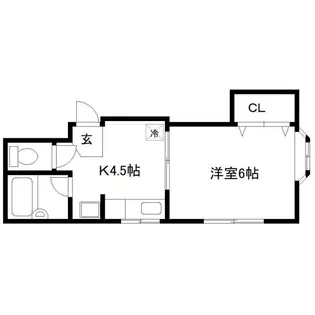 アドバンス長町【2階】の間取り