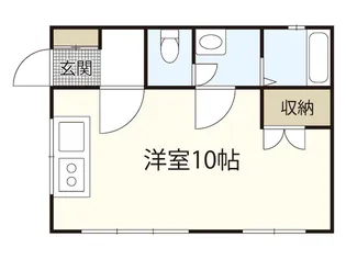 スナコダコーポB棟【2階】の間取り