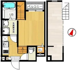 パティシム【2階】の間取り