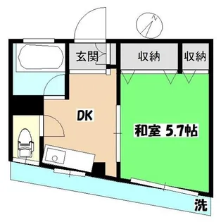 中村ビル【3階】の間取り