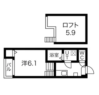 ルミエールHS【1階】の間取り