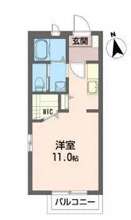 メゾン・シャロット【2階】の間取り