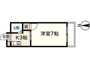 グリンパーク飯田【4階】の間取り