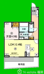 福岡県福岡市西区石丸2【アパート】の間取り